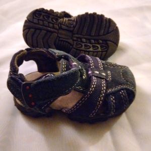 Baby Circo Sandals. Dark Blue saude, size 2.